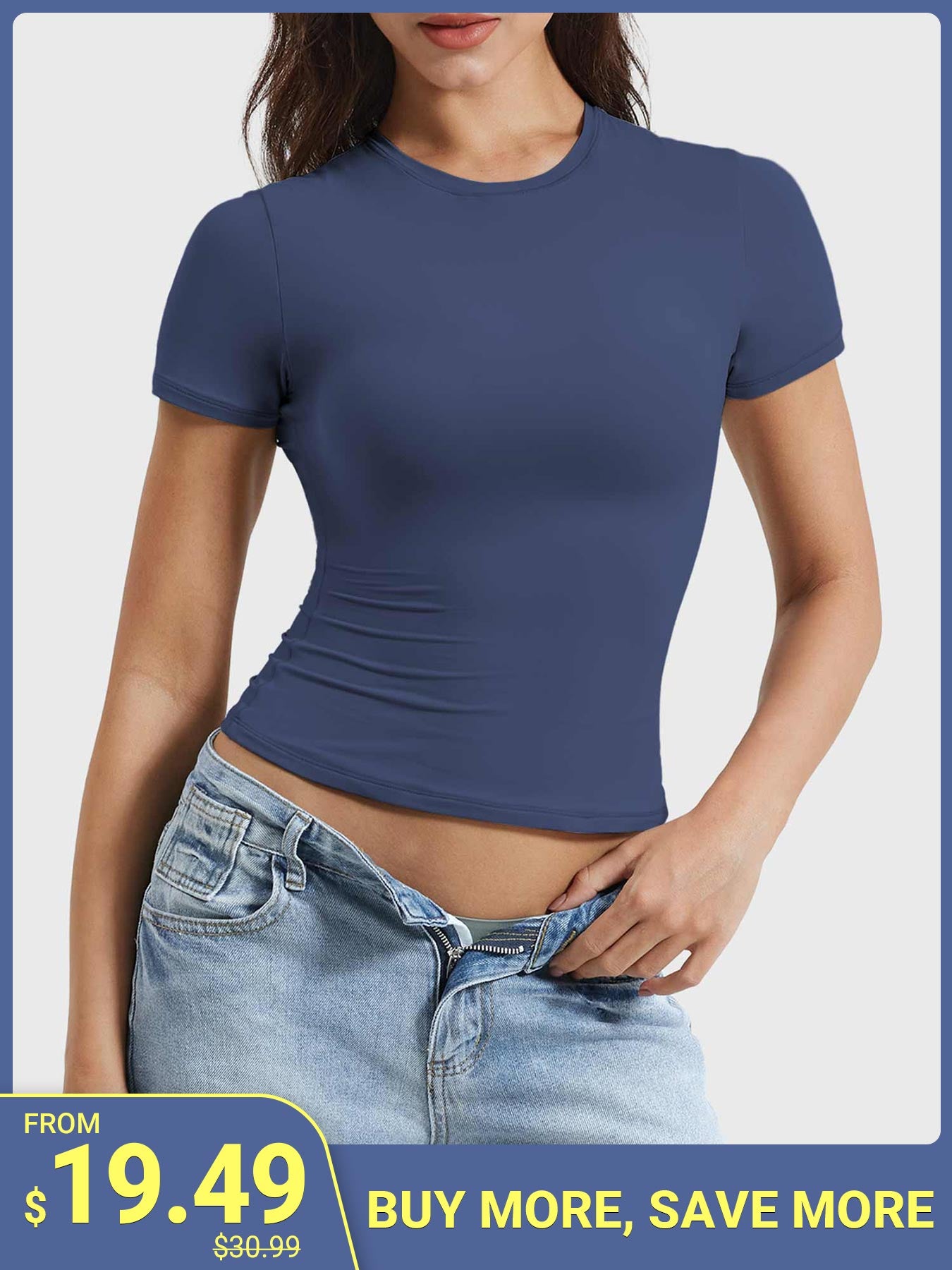 Camisetas de cuello redondo Yeoreo Sweeney