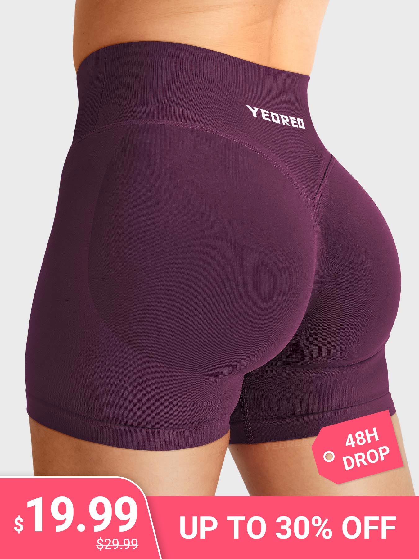 Yeoreo Baderiy 4.5" V-Waistband Seamless Shorts