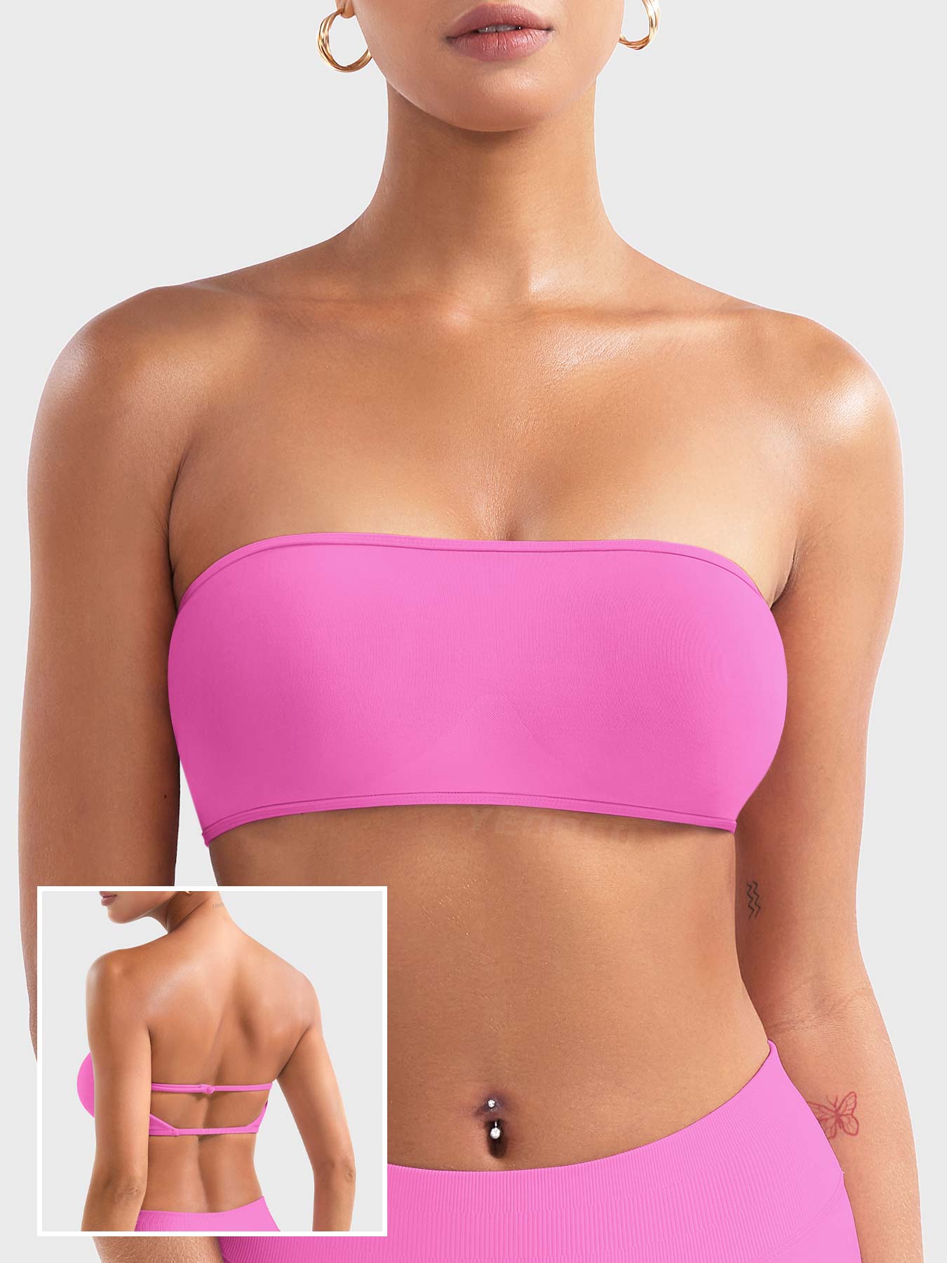 Yeoreo Alvna SoftHue Bandeau Sports Bra