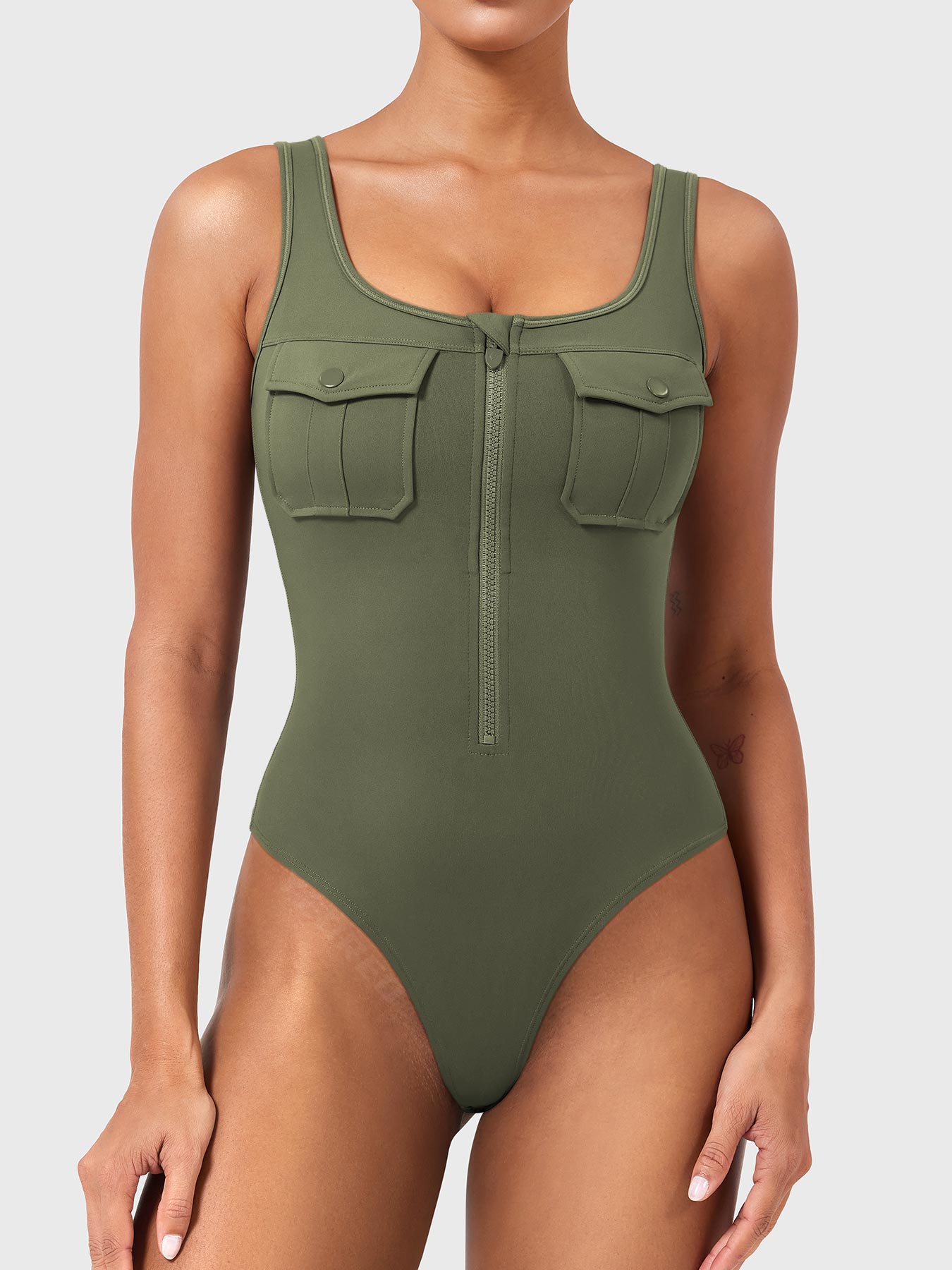 Yeoreo Yvonny CoreFlex Cargo Bodysuit