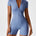 Yeoreo Short Sleeve Zipper Romper