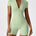 Yeoreo Short Sleeve Zipper Romper