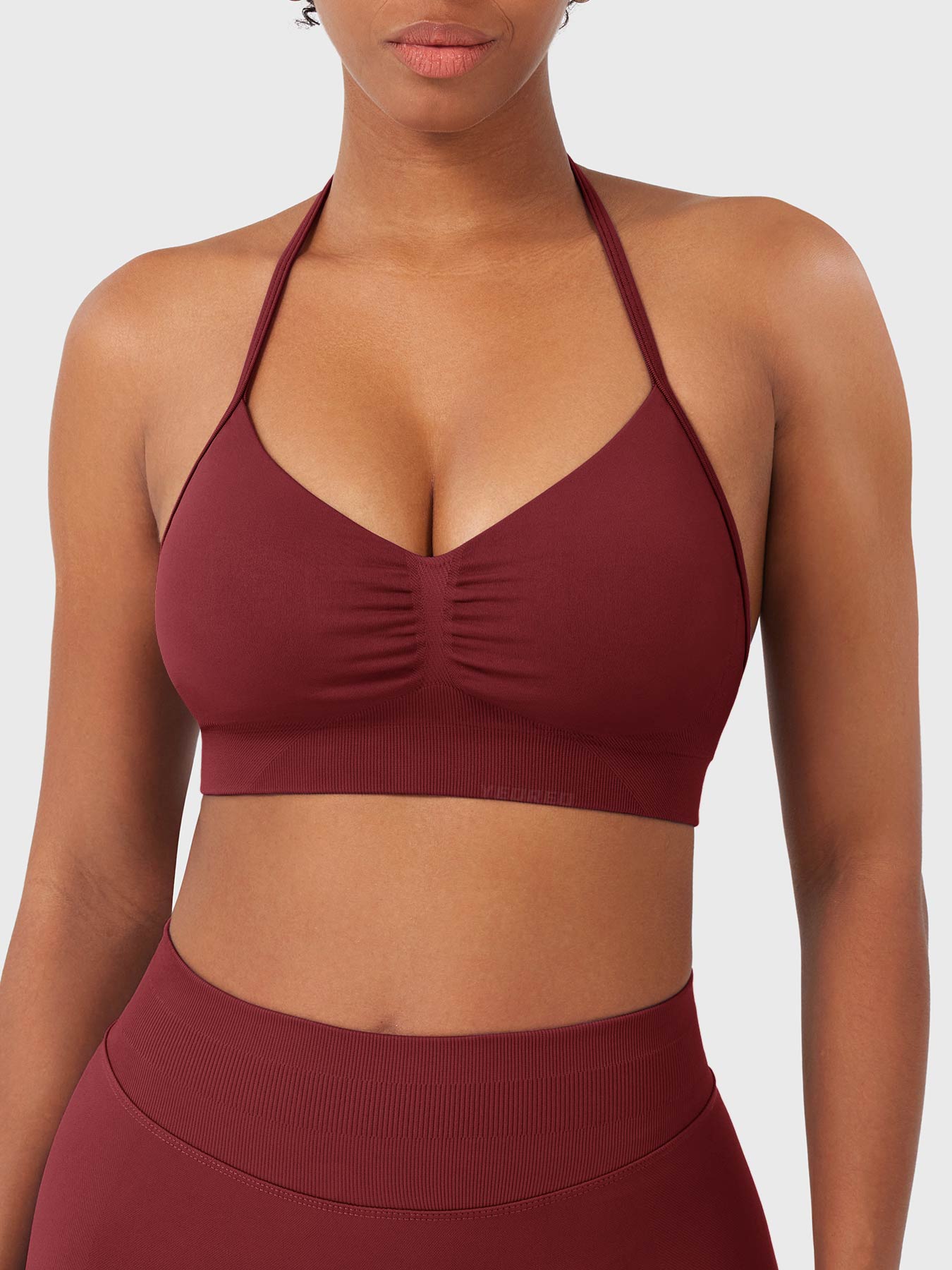 Yeoreo Vanie SoftHue Halter Sports Bra