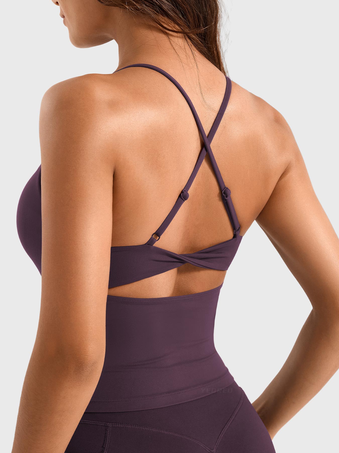 Yeoreo Daferya Twist Open Back Tank