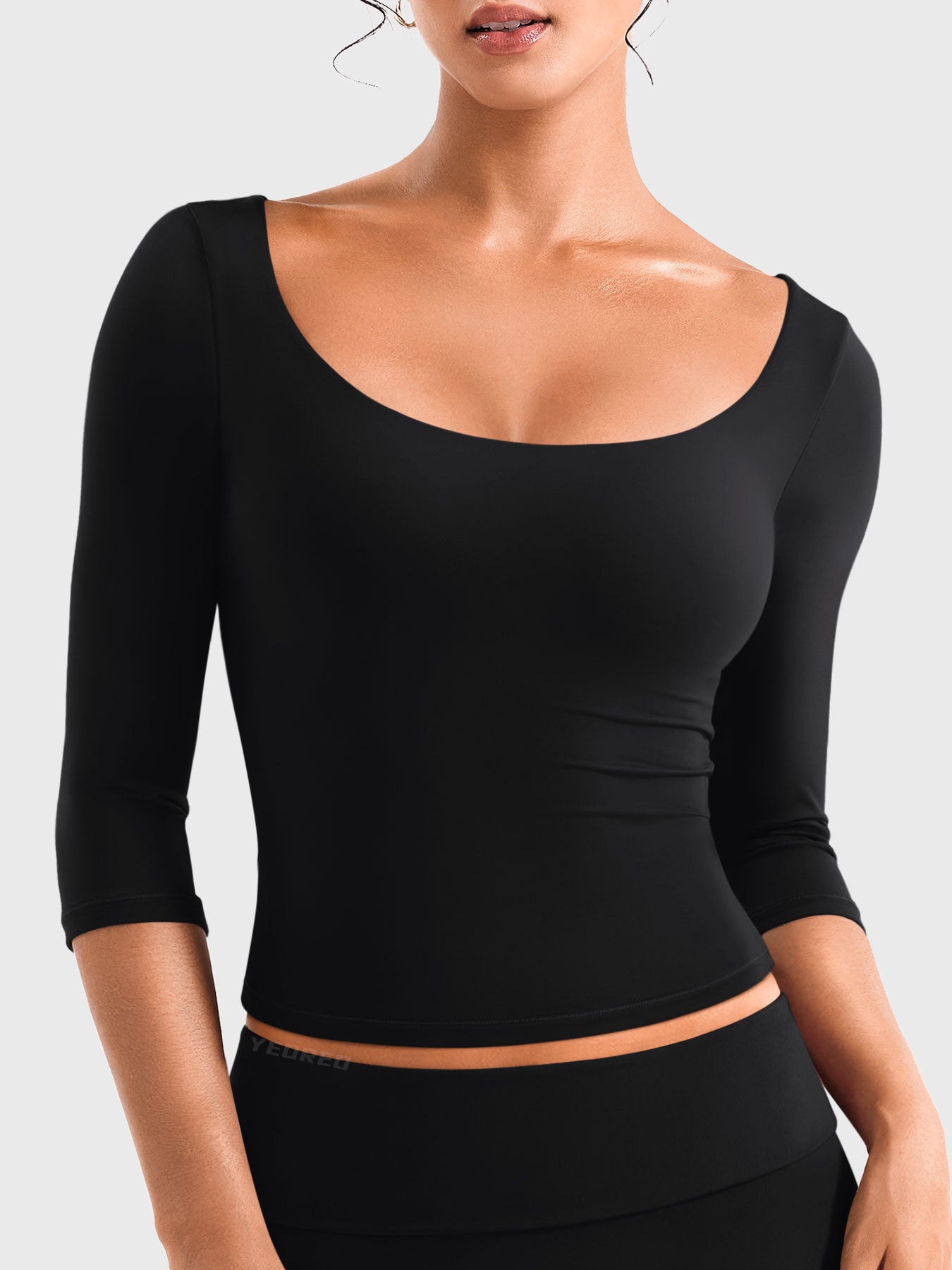 Yeoreo Hanlar 3/4 Sleeve Top