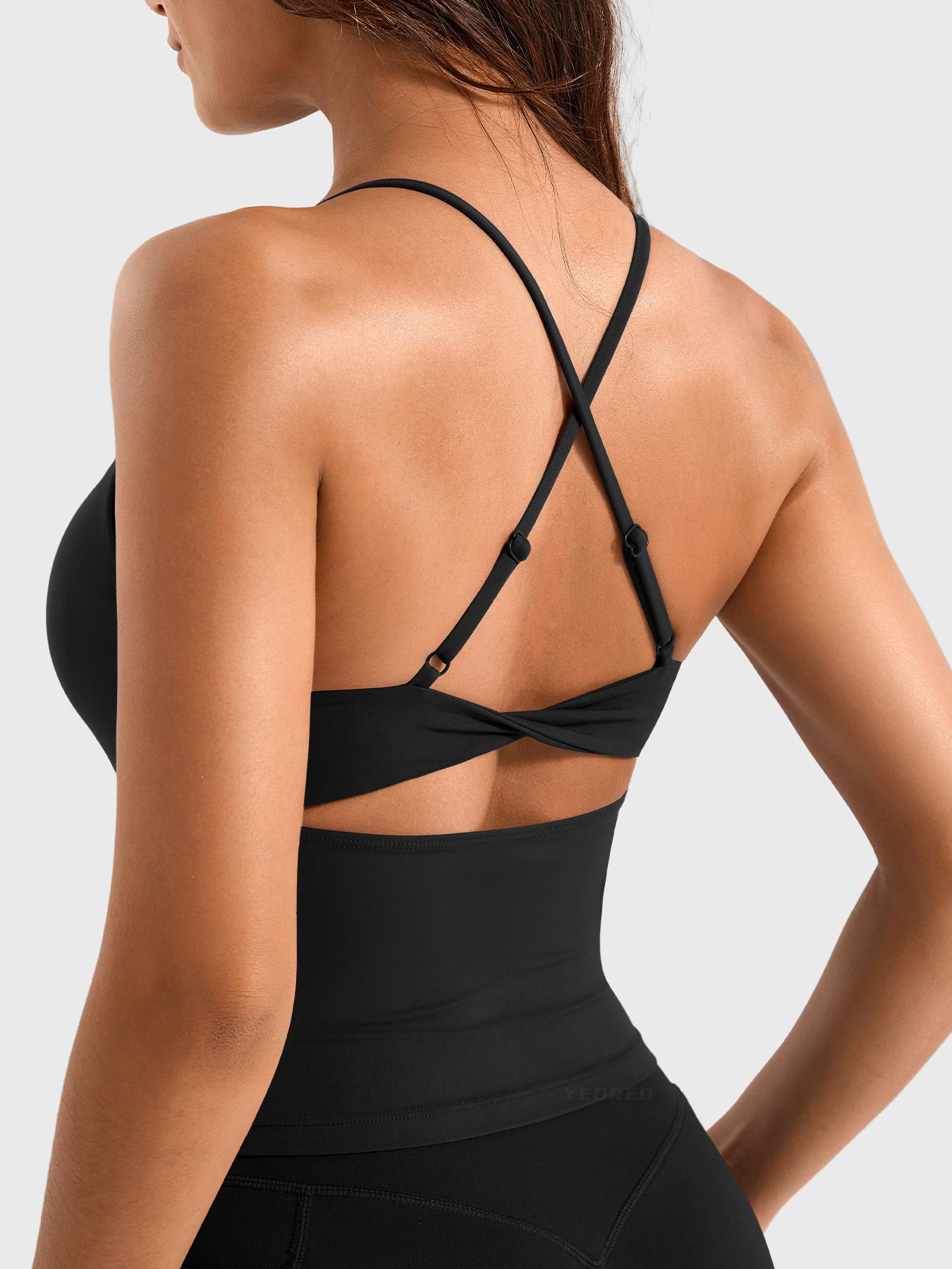 Yeoreo Daferya Twist Open Back Tank