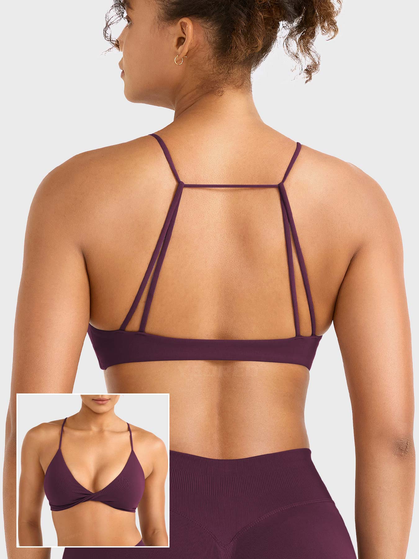 Yeoreo Jocelyna Minimal Strappy Sports Bra