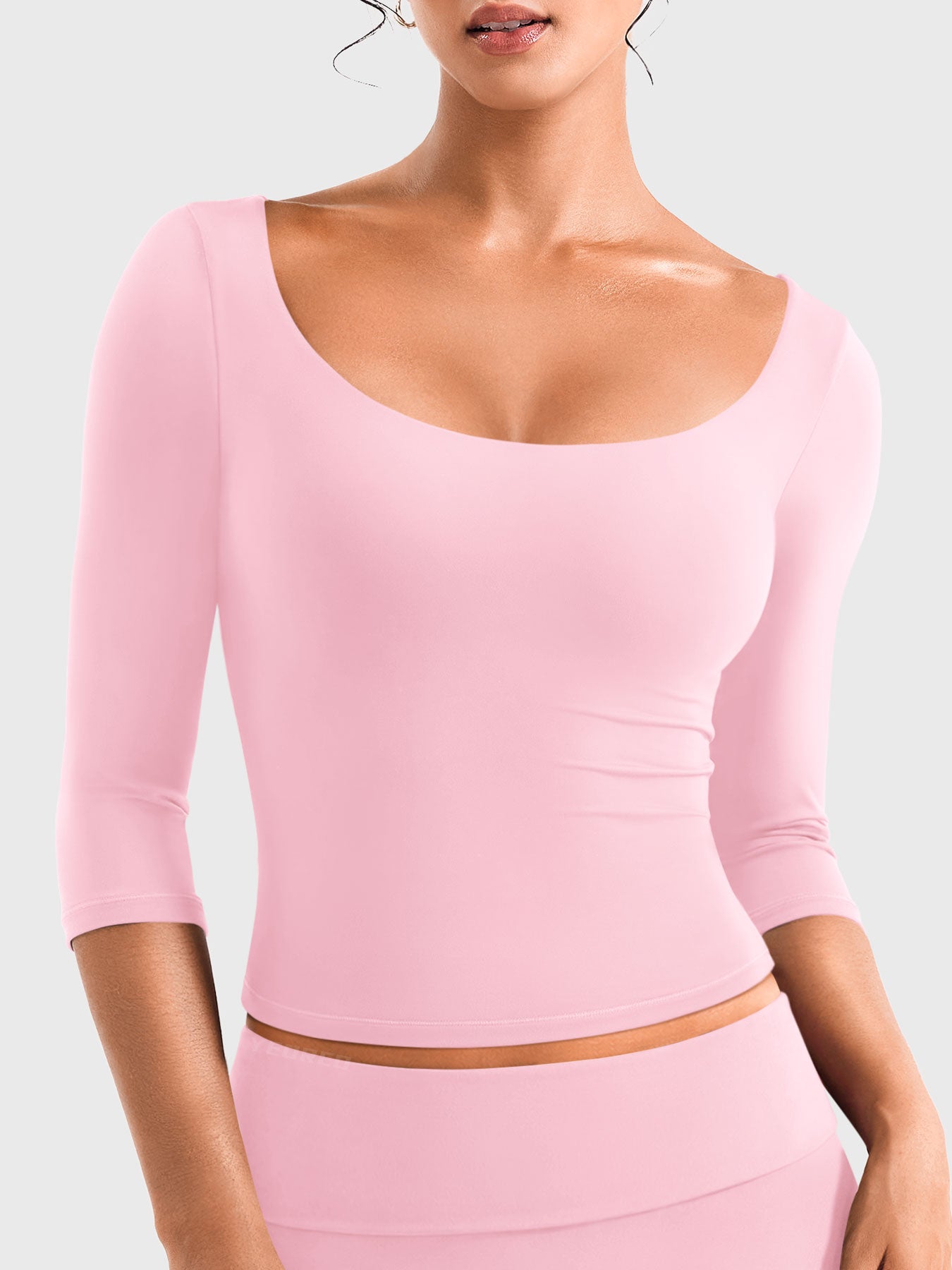Yeoreo Hanlar 3/4 Sleeve Top