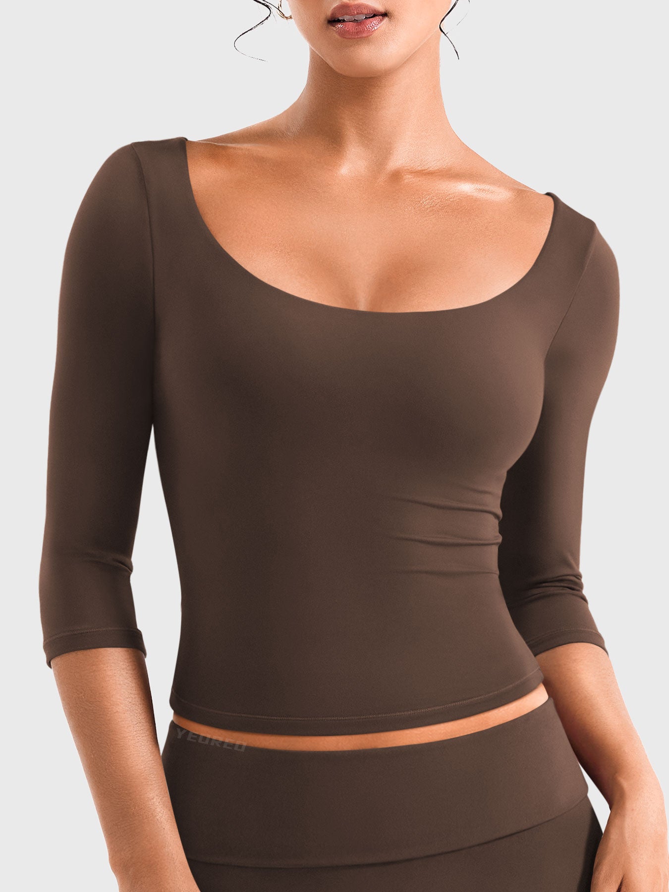 Yeoreo Hanlar 3/4 Sleeve Top