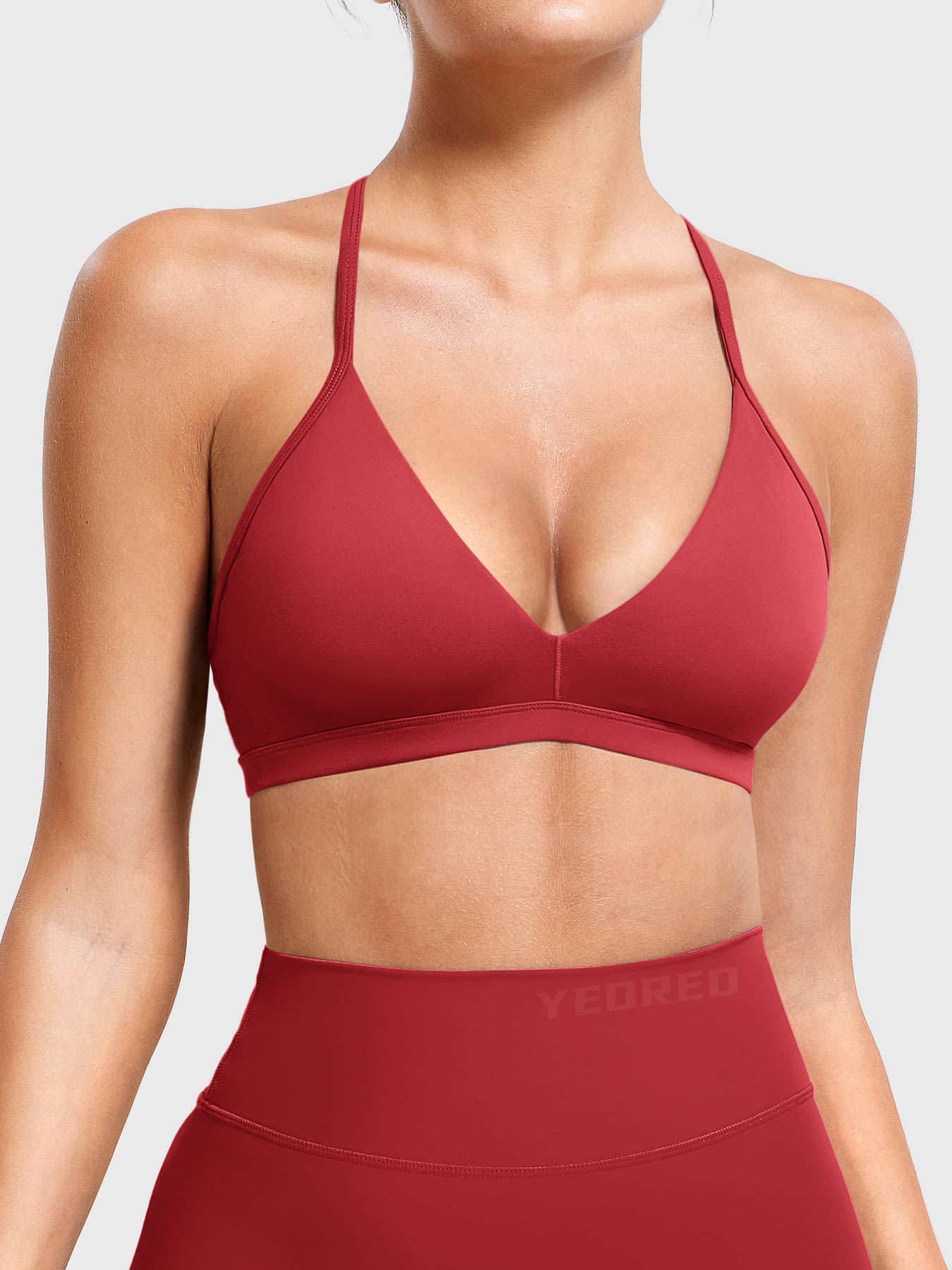 Yeoreo Ericie V Neck Sports Bra