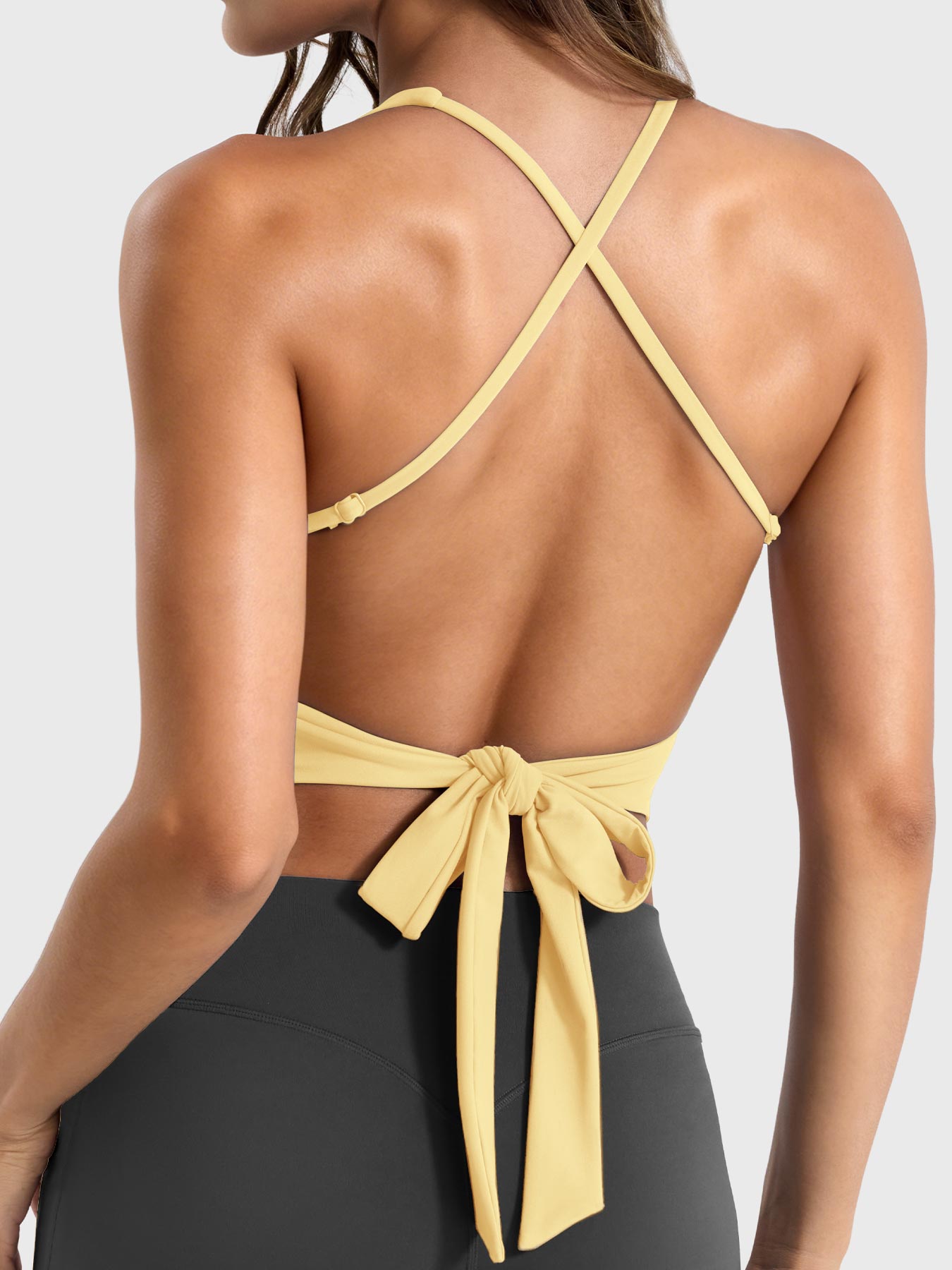 Yeoreo Kagina Backless Tie Back Active Tank