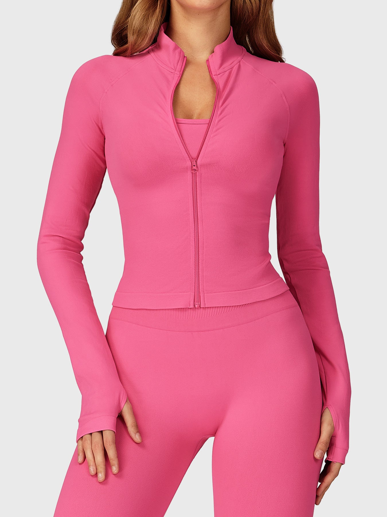 Yeoreo Alina Seamless Zip Up Jacket