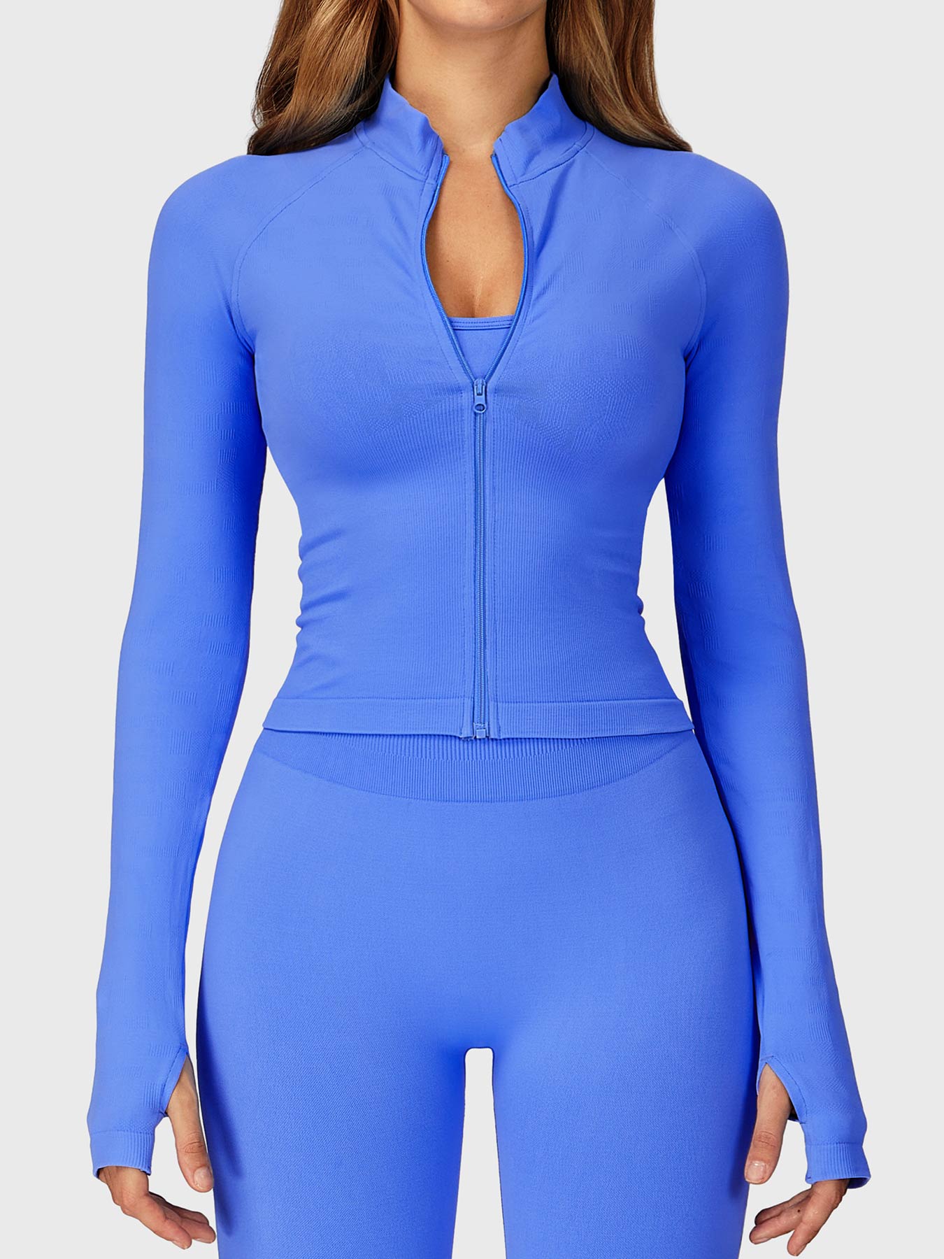 Yeoreo Alina Seamless Zip Up Jacket