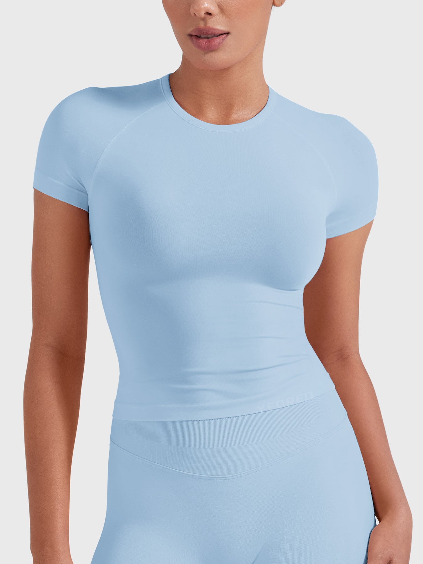 Yeoreo Zosiya Seamless Short Sleeve Top