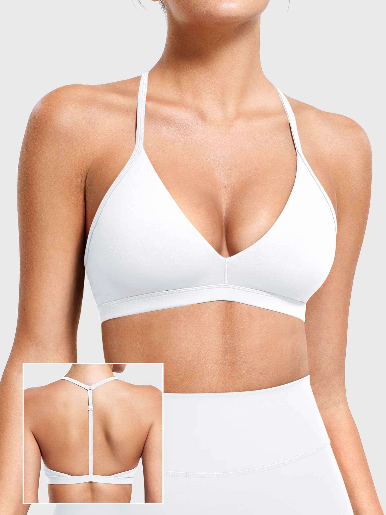 Yeoreo Ericie V Neck Sports Bra