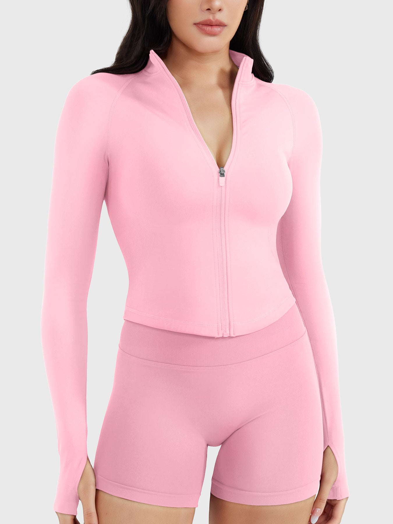 Yeoreo Antoniy SoftHue Seamless Zip Up Jacket