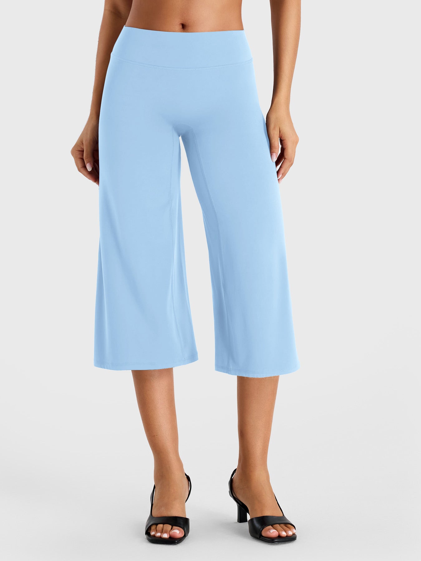 Yeoreo Samyer 21" Low Rise Wide Leg Capri Pants