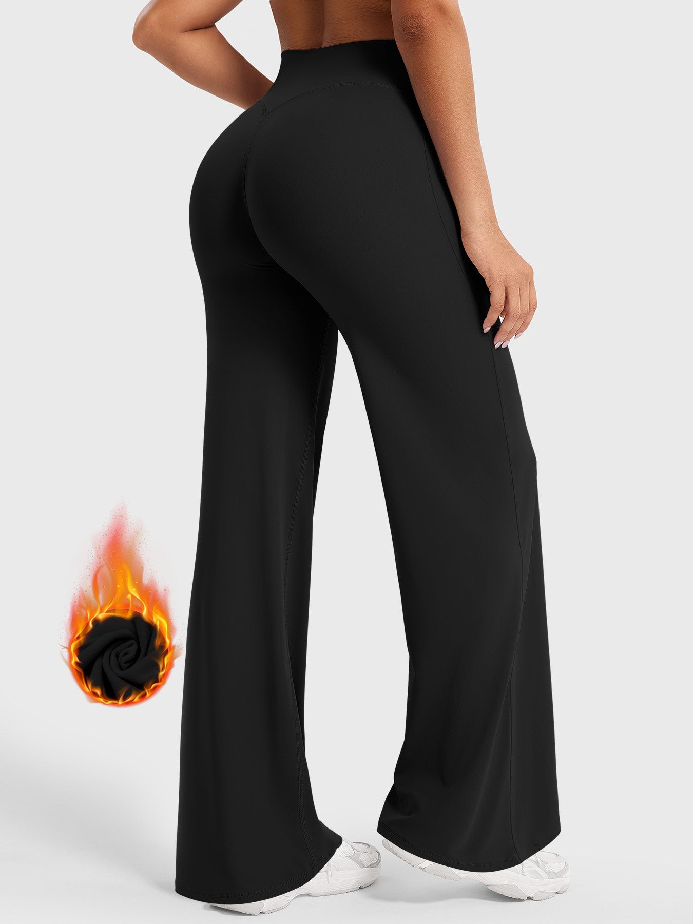 Yeoreo Eddiy 33" Fleece Straight Leg Leggings