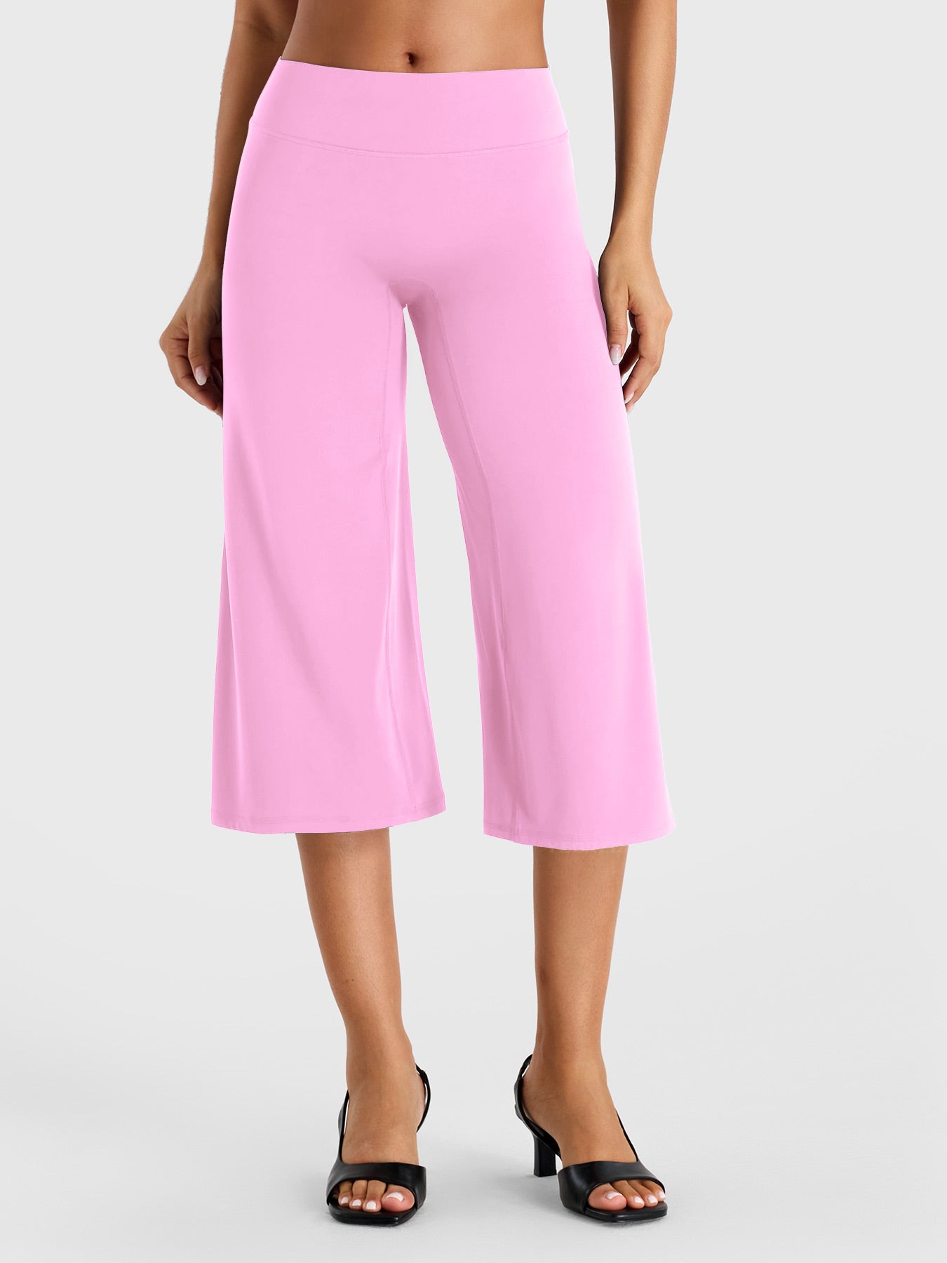 Yeoreo Samyer 21" Low Rise Wide Leg Capri Pants