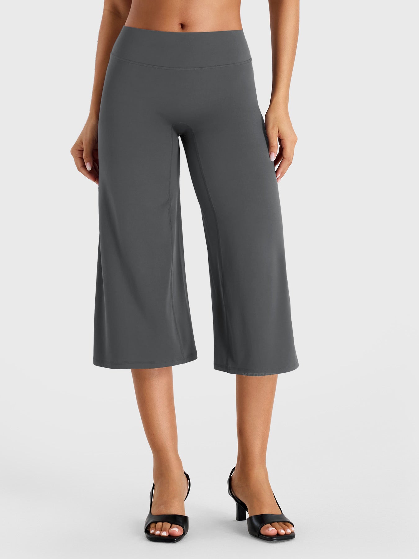 Yeoreo Samyer 21" Low Rise Wide Leg Capri Pants