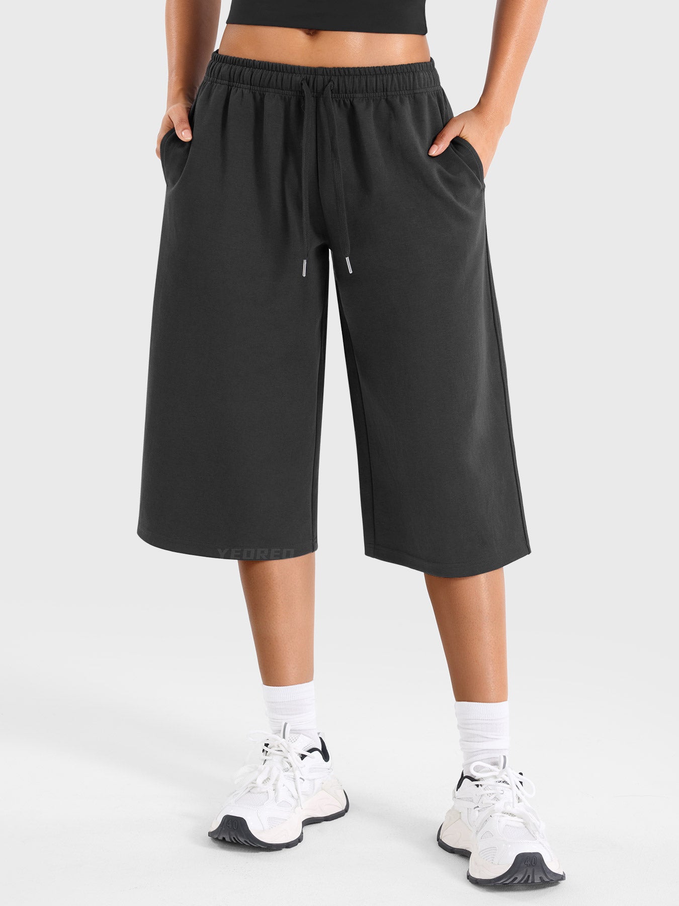 Yeoreo Daiwrci Low Rise Capri Pants