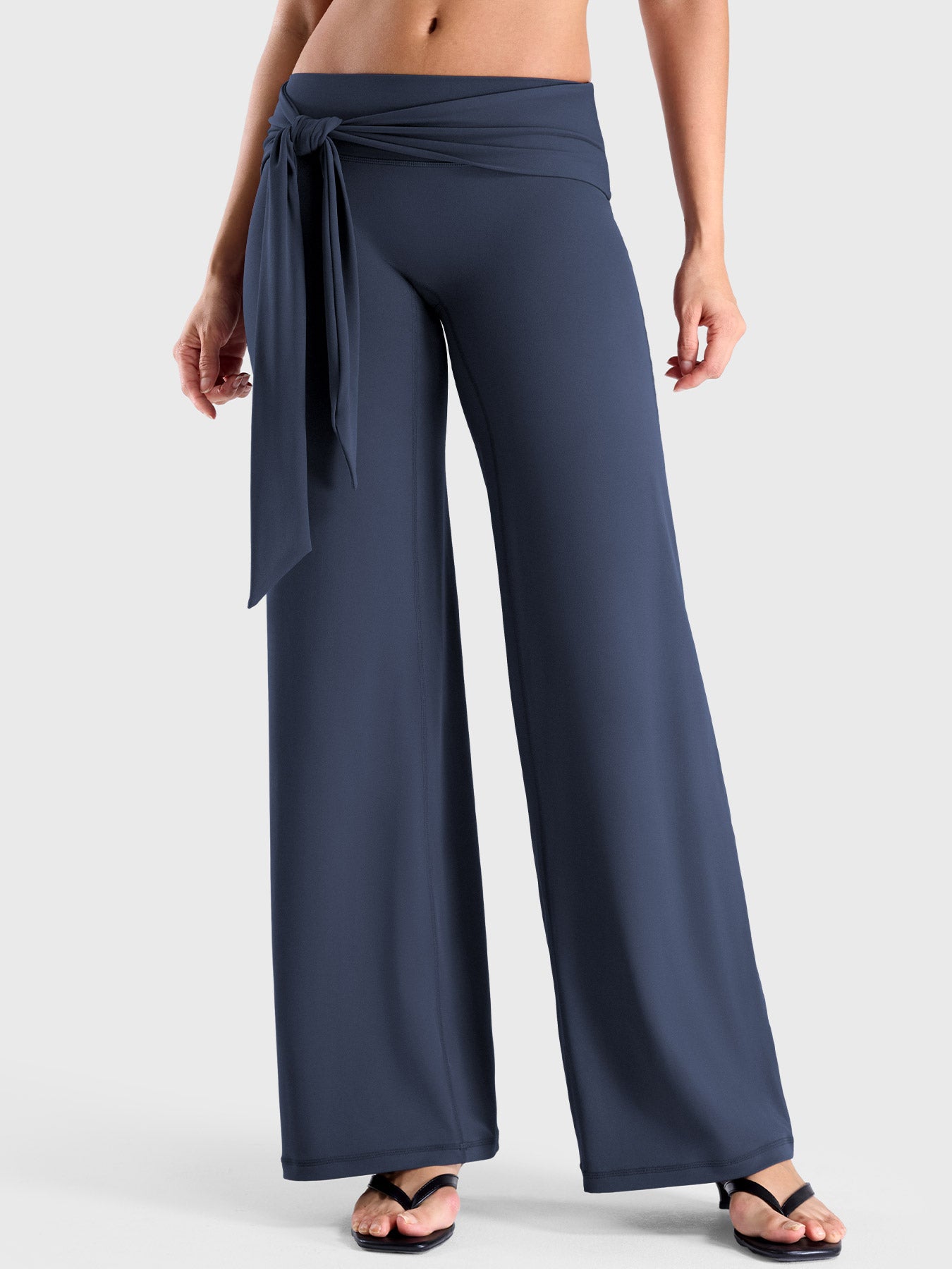 Yeoreo Danicaxi Tie-Waist Straight Leggings