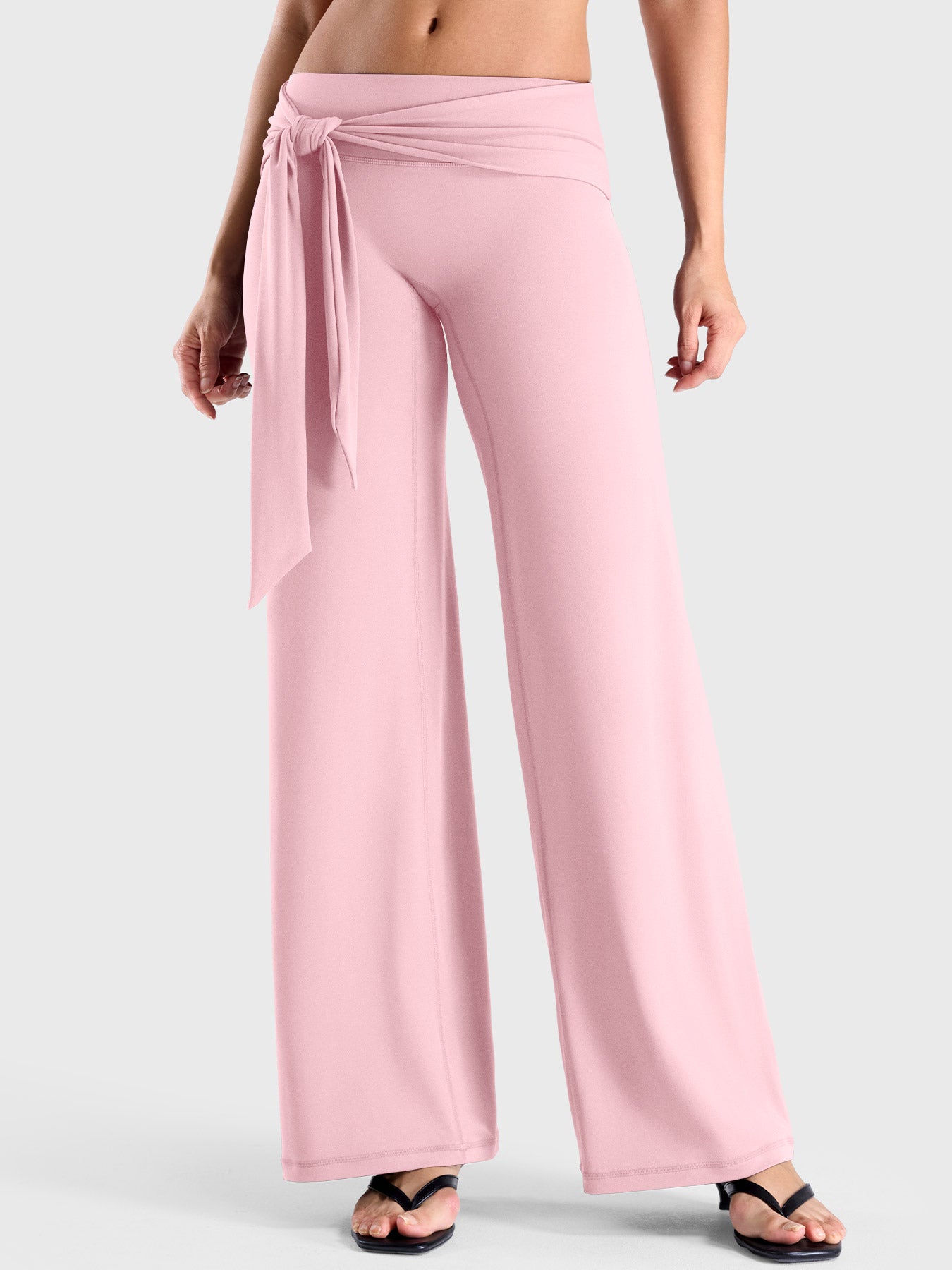 Yeoreo Danicaxi Tie-Waist Straight Leggings