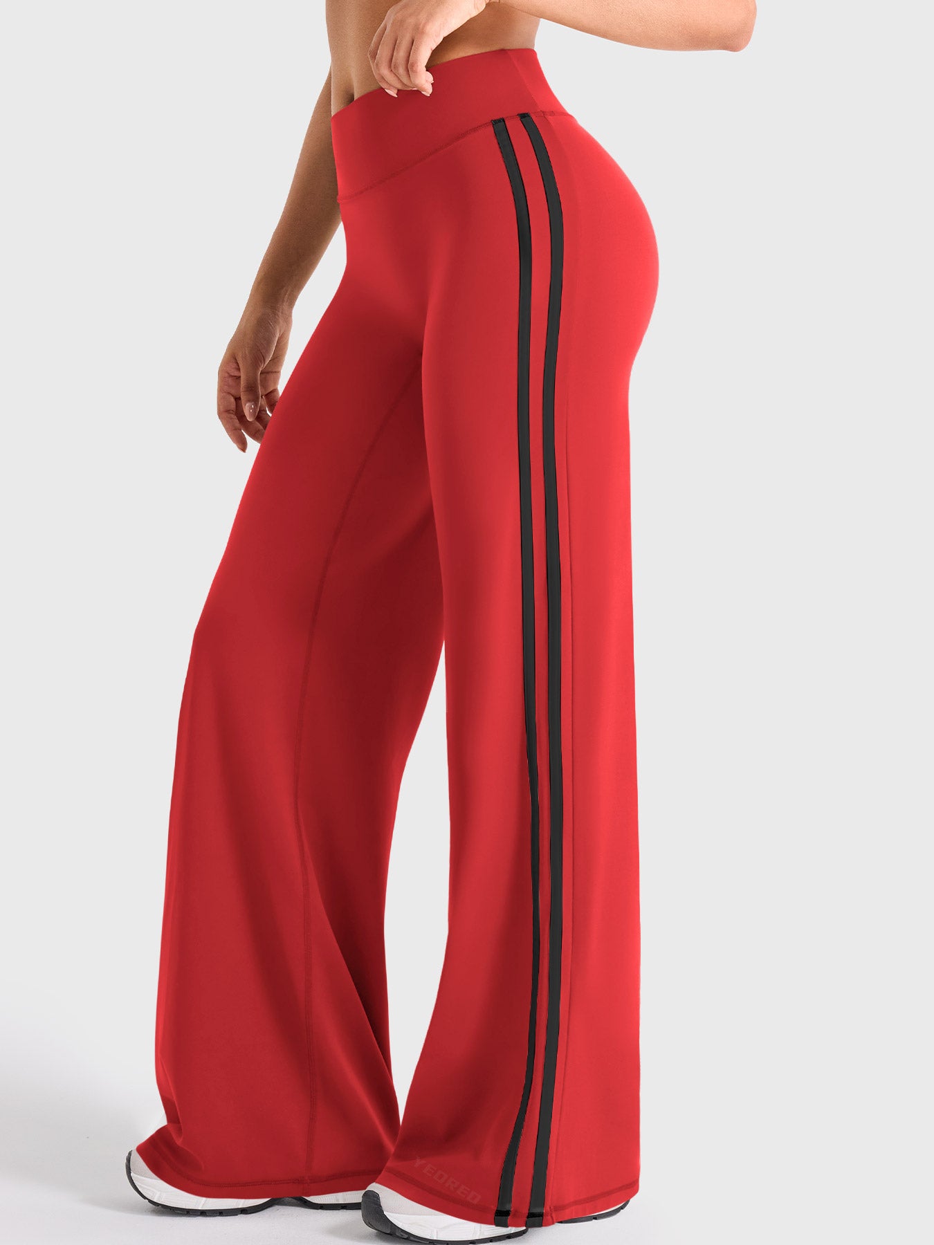 Yeoreo Ease 33" Contrast Stripe Straight Leggings