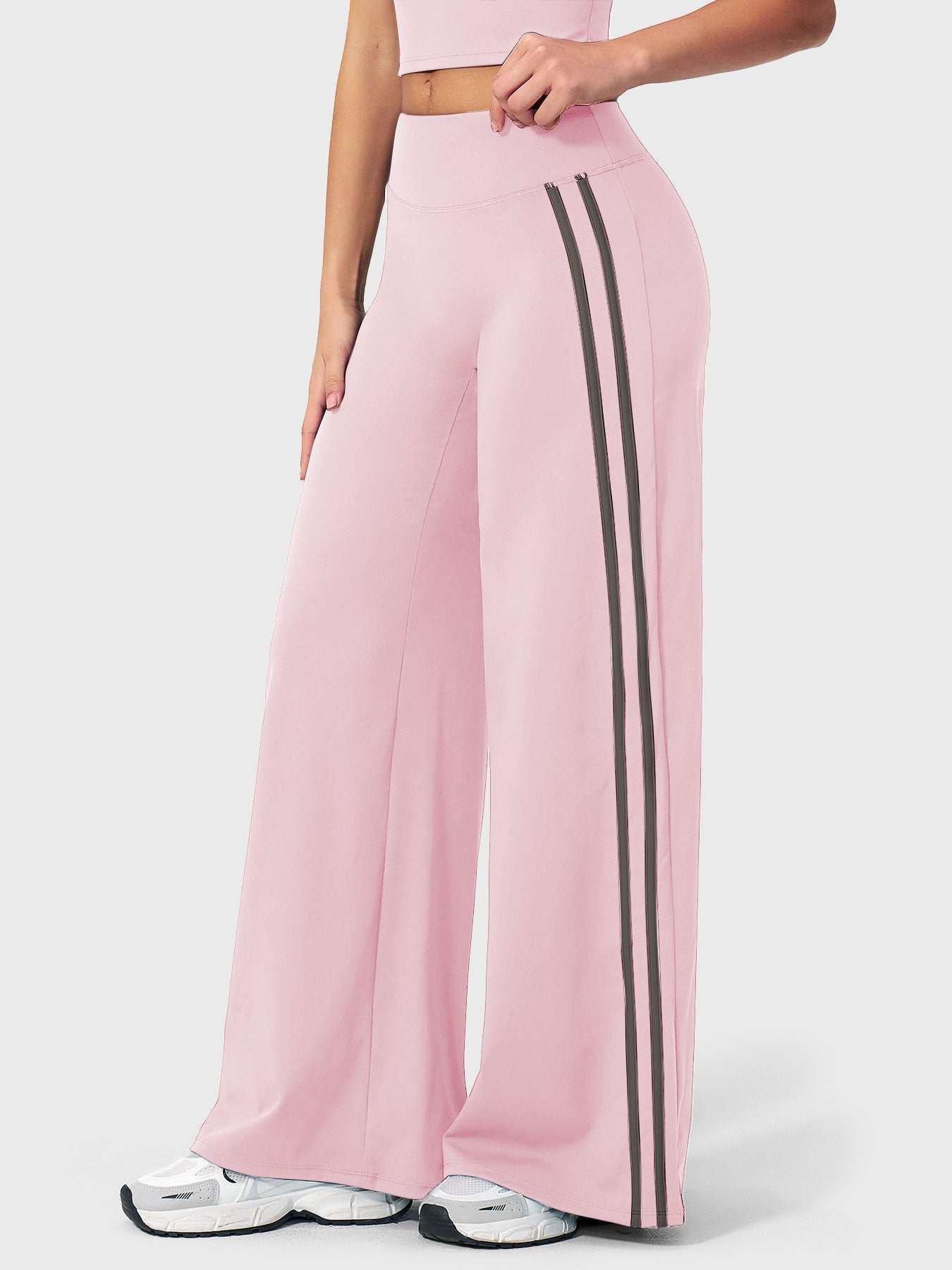Yeoreo Fayza Side Stripe Straight Leggings