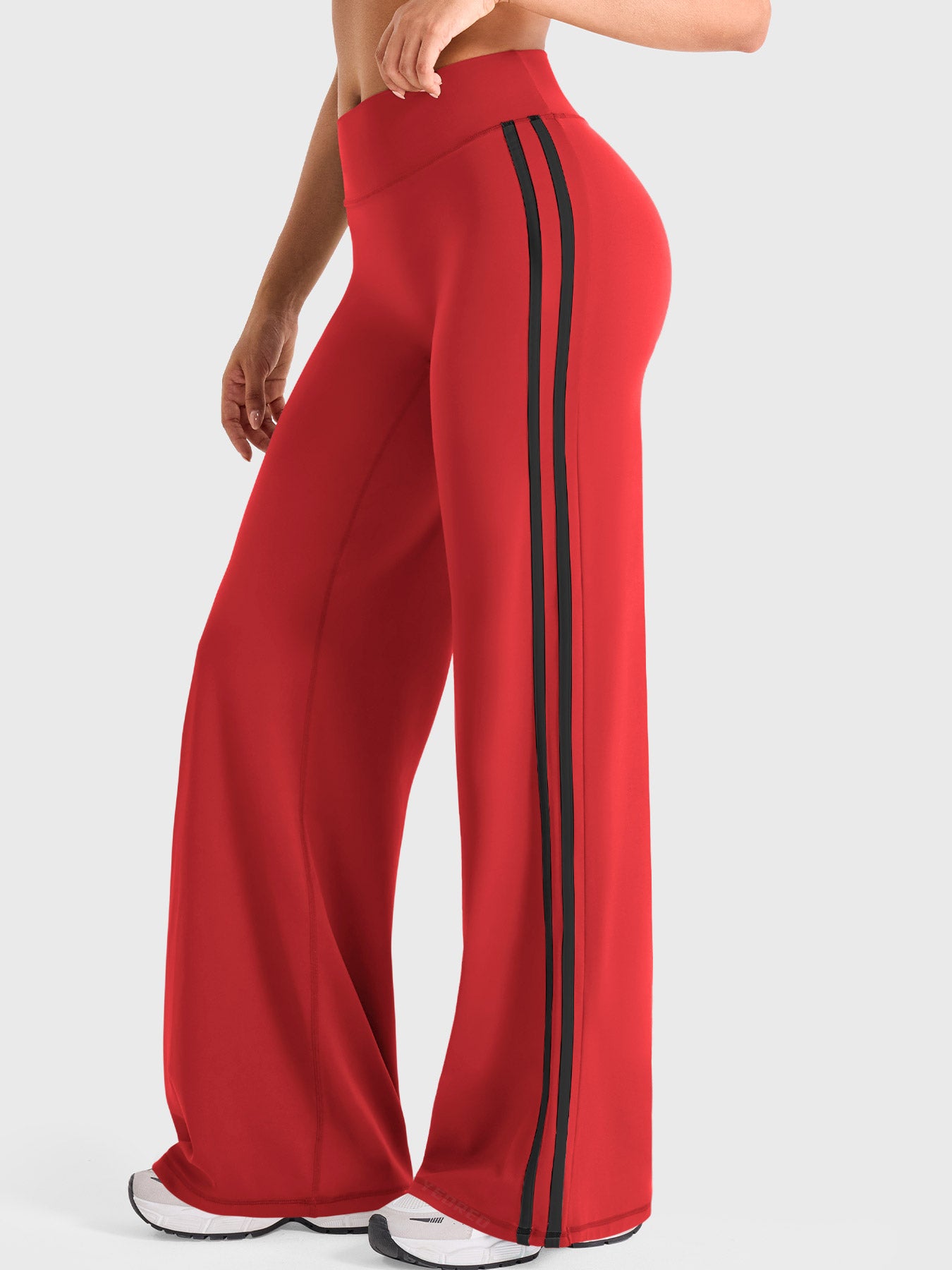 Yeoreo Ease Contrast Stripe Straight Leggings