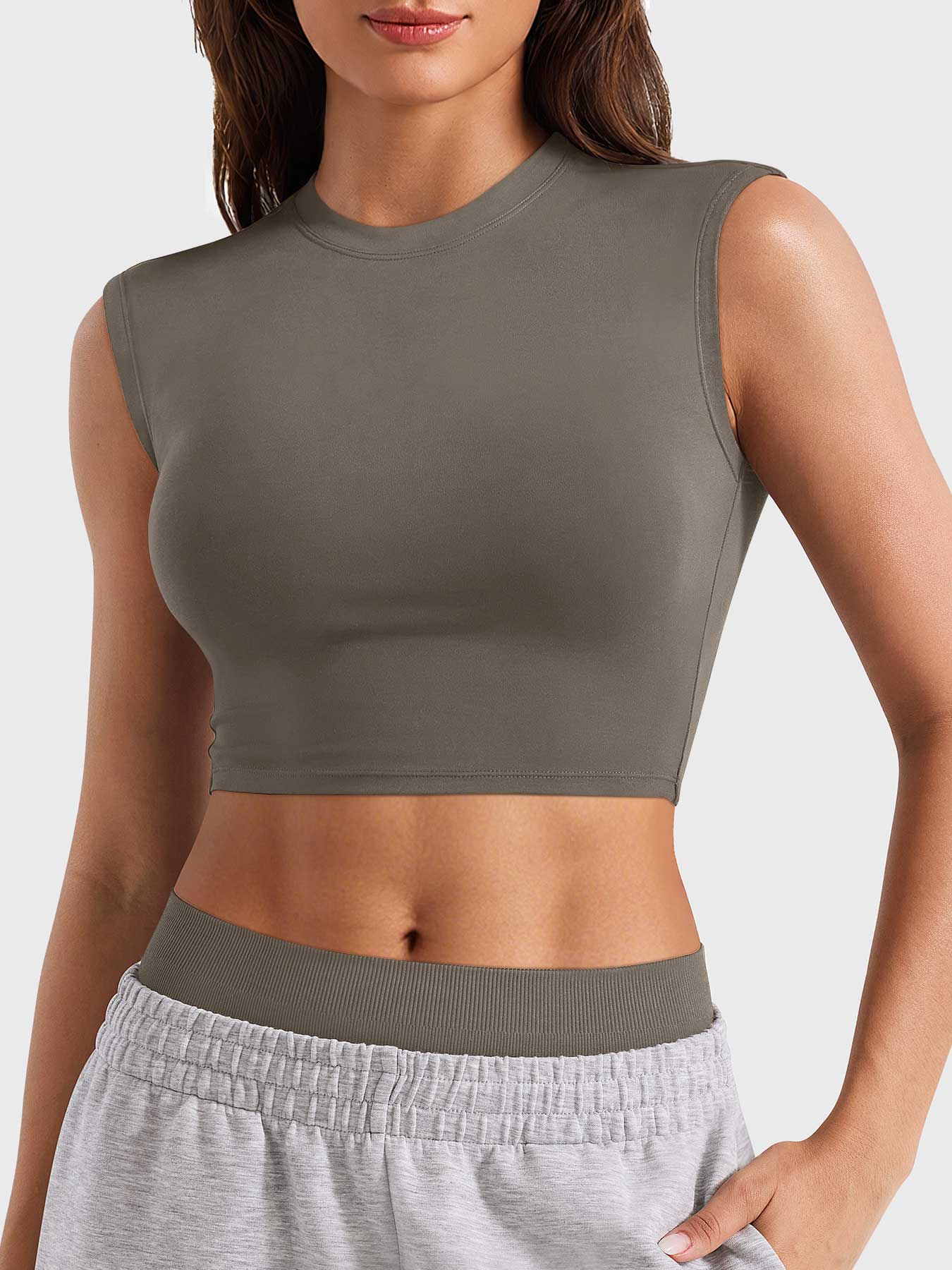 Yeoreo Salern Sleeveless Crop Tank Top