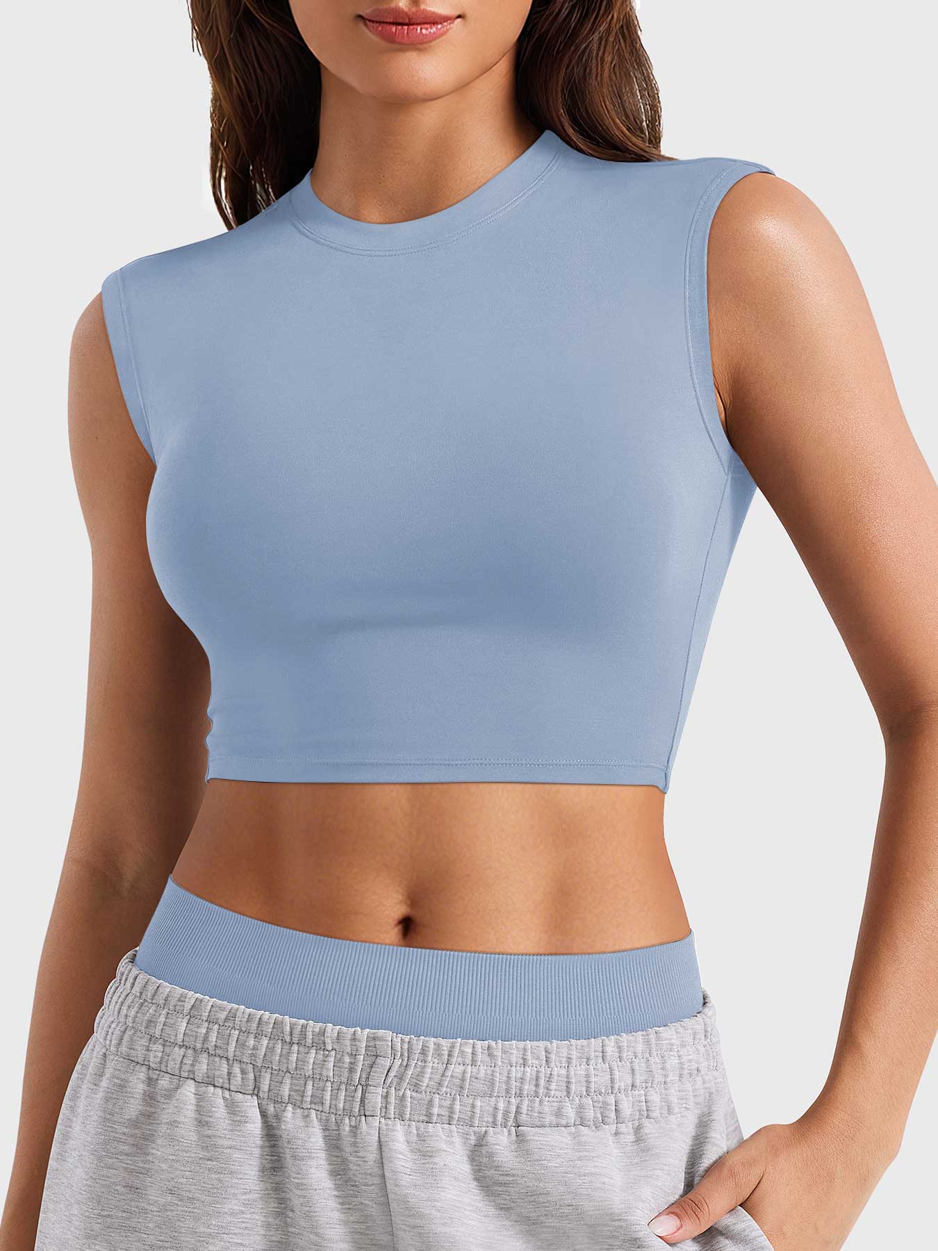 Yeoreo CoreFlex Sleeveless Crop Tank Top