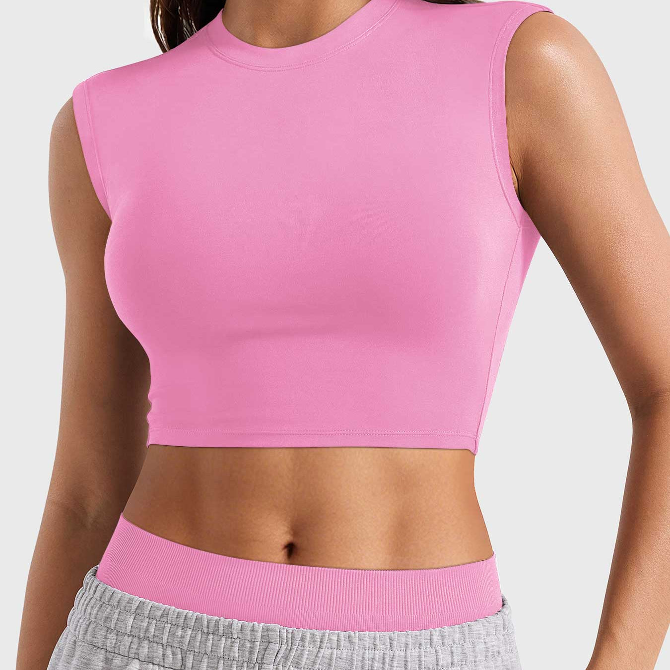 Yeoreo Salern Sleeveless Crop Tank Top